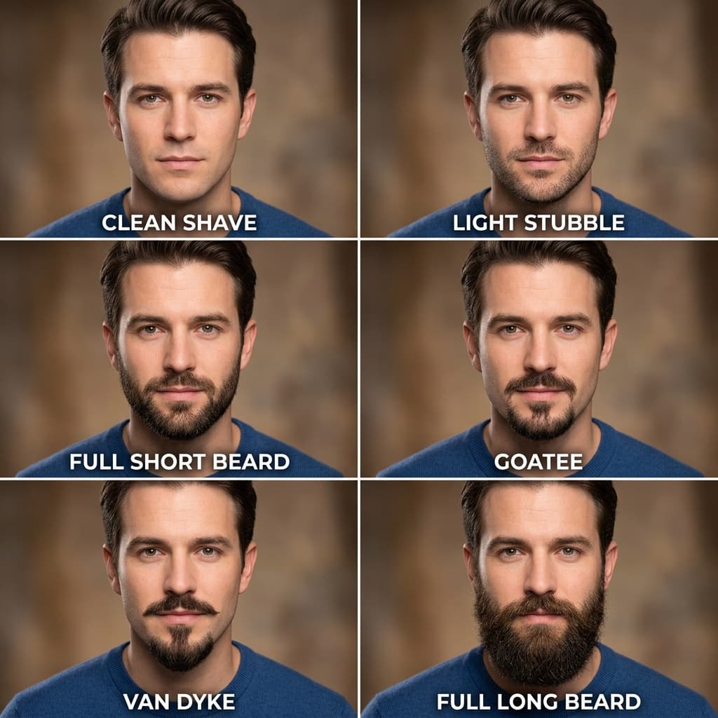 AI beard try-on — see new beard styles before you commit