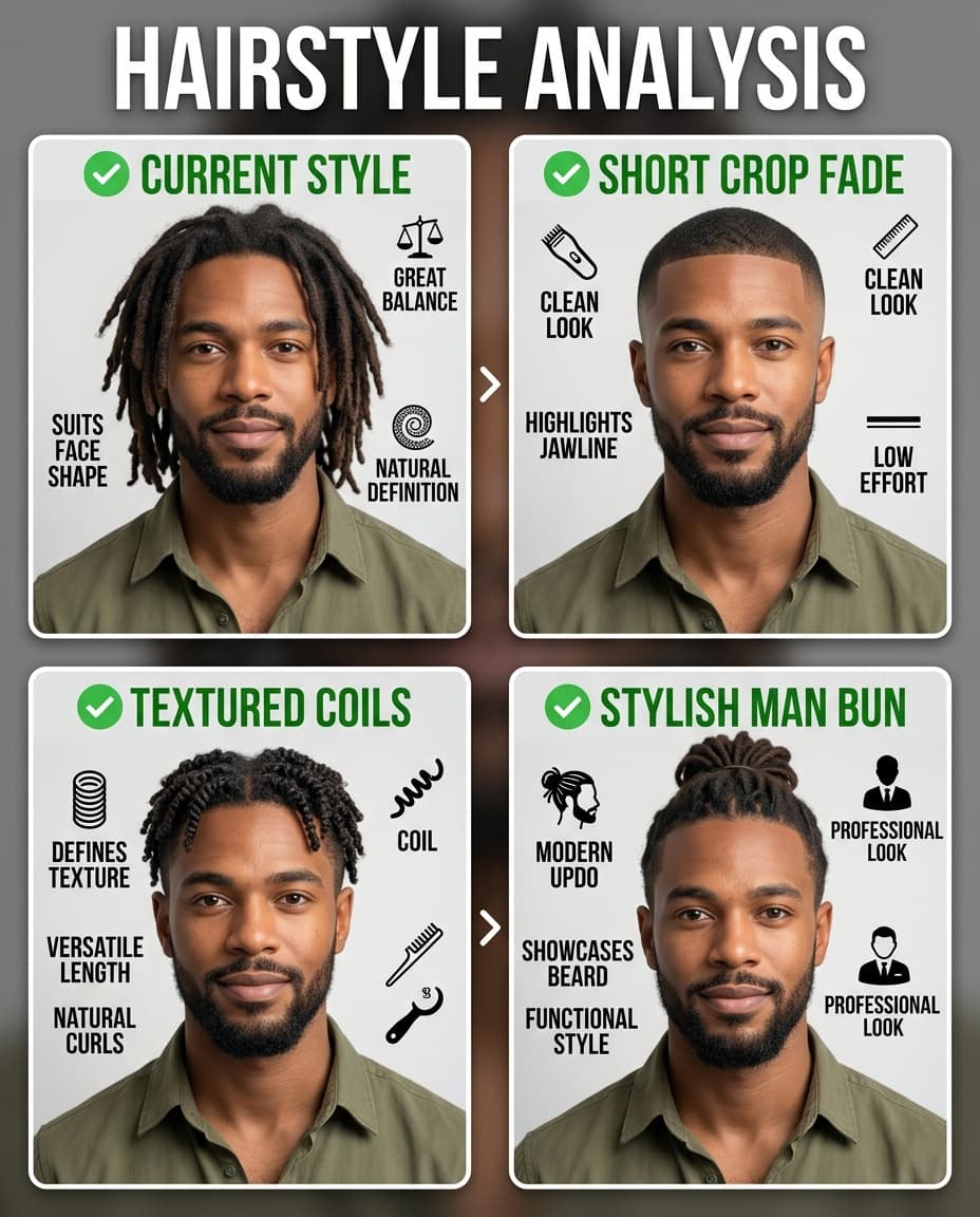 AI hairstyle changer — try multiple hairstyles on your photo