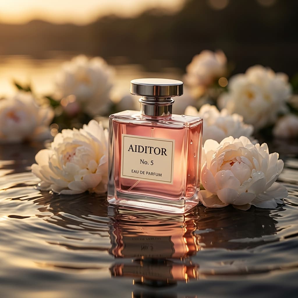 AI luxury product photography
